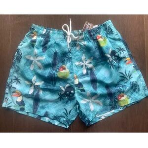INGEAR Swim Bathing Suit Trunks Size S Men's 28/30 *NEW* Aloha